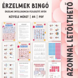 Érzelmek bingó