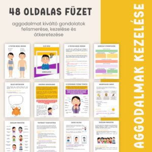 Aggodalmak füzete gyerekeknek