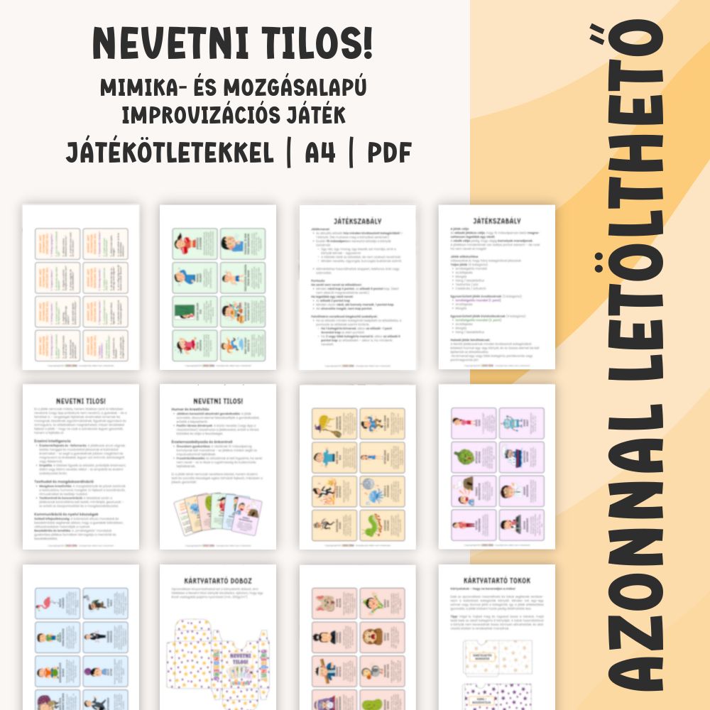 Nevetni tilos! - önkontrollt fejlesztő játék - Image 2