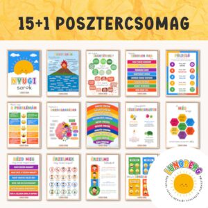 Nyugi sarok posztercsomag gyerekeknek