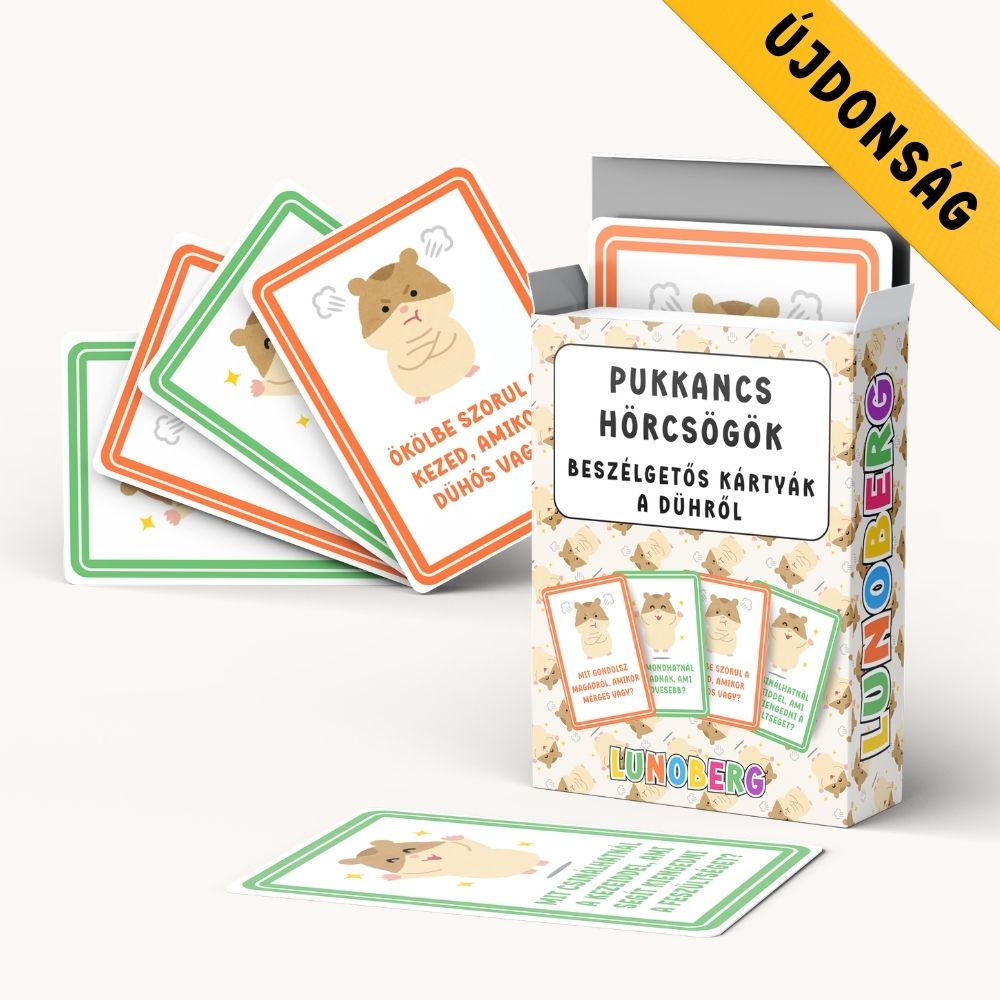 Pukkancs Hörcsögök beszélgetős kártyák a dühről 1