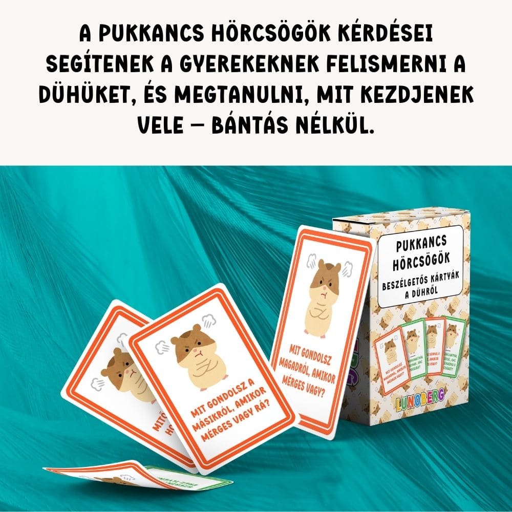 Pukkancs Hörcsögök | beszélgetős kártyák a dühről - Image 3