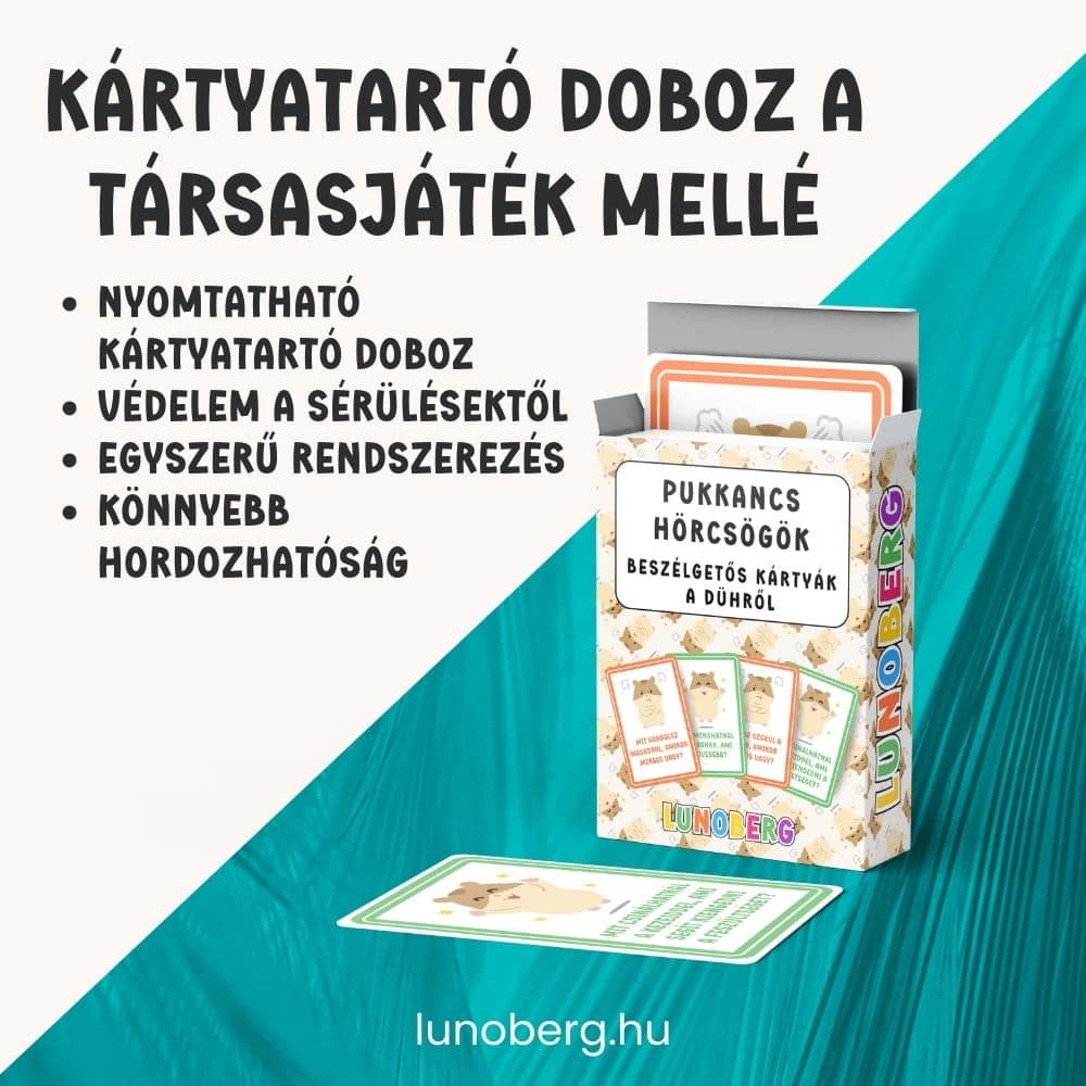 Pukkancs Hörcsögök | beszélgetős kártyák a dühről - Image 9