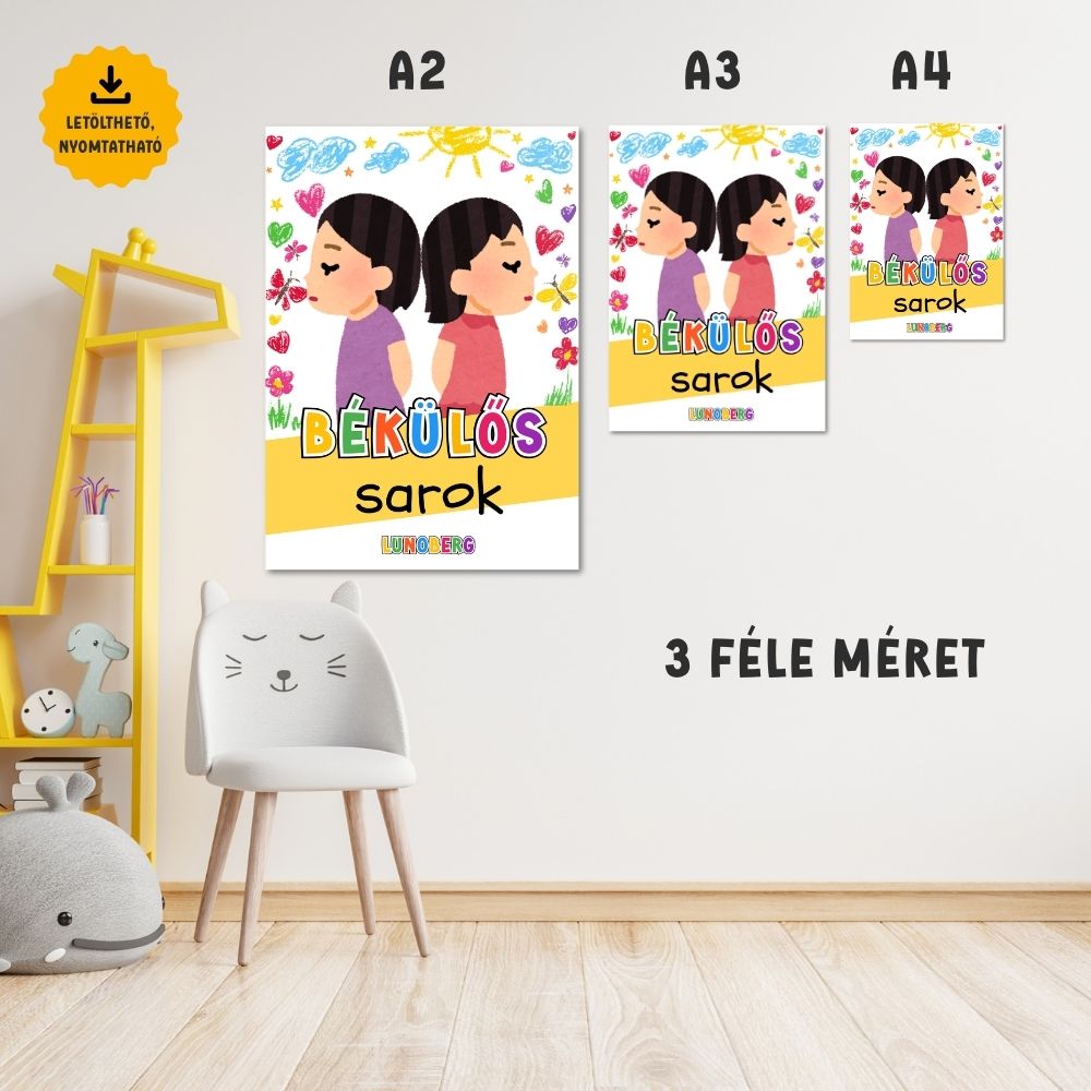 Békülős sarok posztercsomag gyerekeknek - Image 8