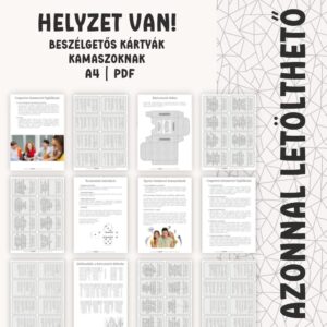 HELYZET VAN! beszélgetős játék kamaszoknak