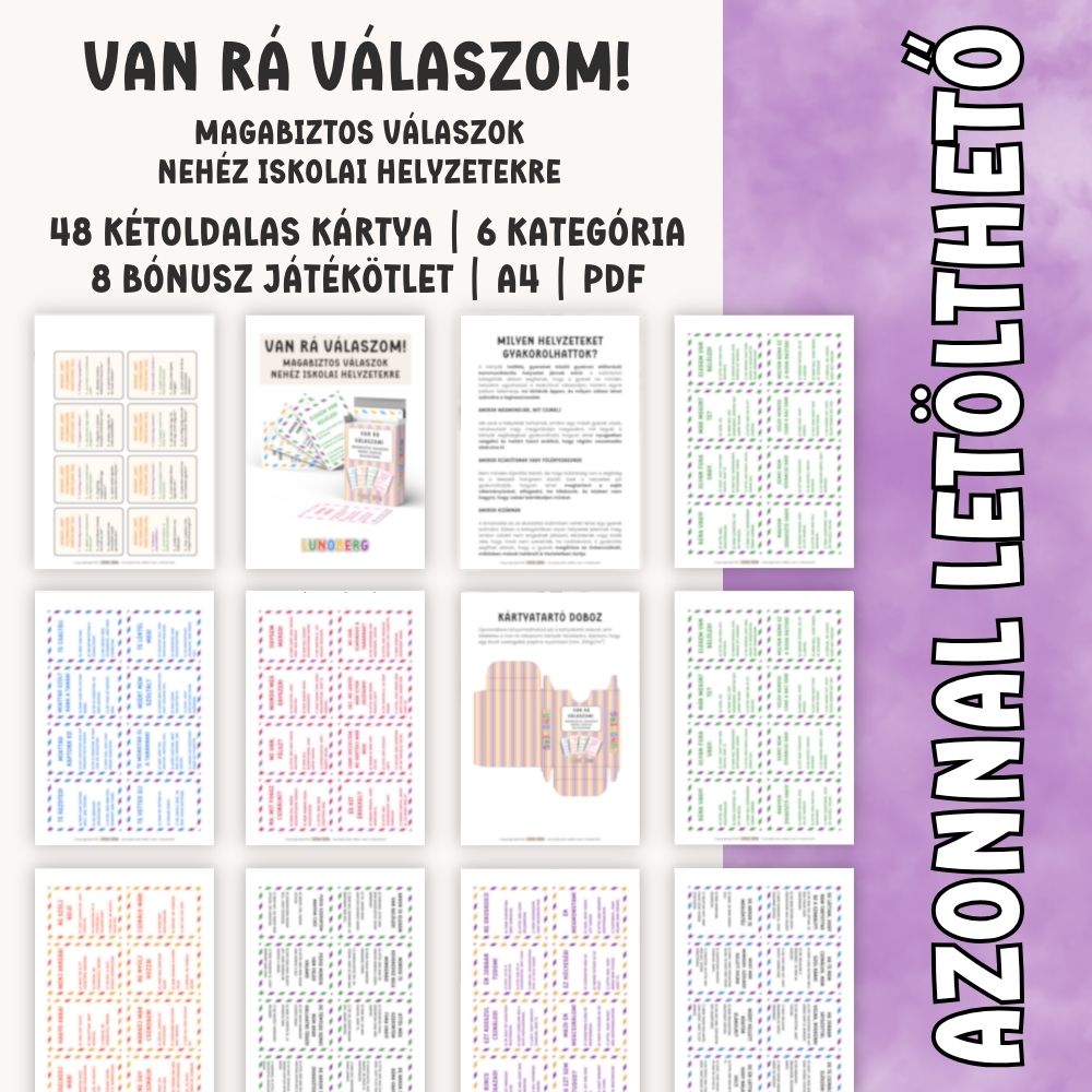 Van rá válaszom! | Konfliktuskezelés gyerekeknek - 2. kép