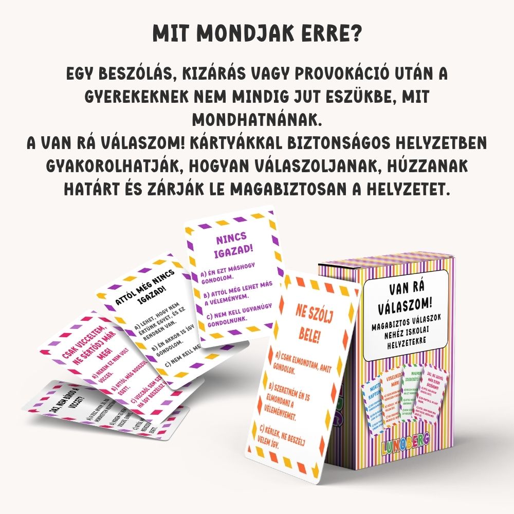 Van rá válaszom! | Konfliktuskezelés gyerekeknek - 3. kép
