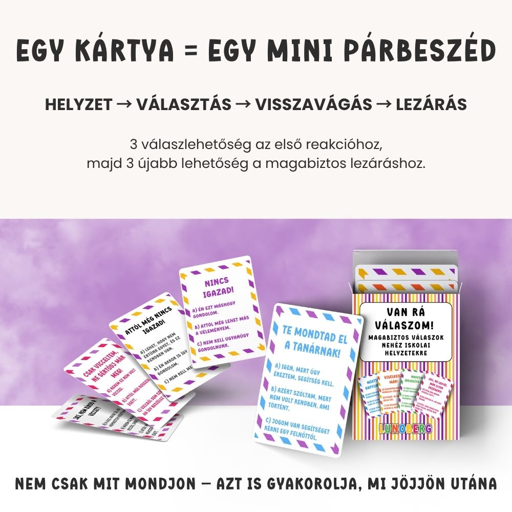 Van rá válaszom! | Konfliktuskezelés gyerekeknek - 5. kép