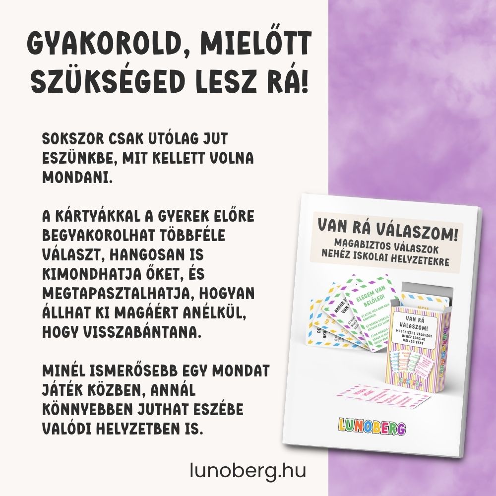 Van rá válaszom! | Konfliktuskezelés gyerekeknek - 7. kép